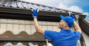 Man replacing roof_Cover pro roofing