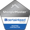 certainteed ShingleMaster Roofing Contractor